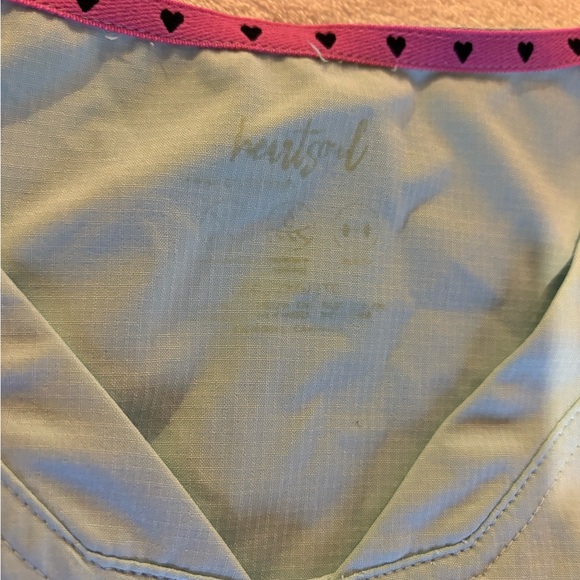 Cherokee Workwear Scrub Top - Light Blue - Picture 2 of 2